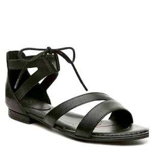 Born Black Leather Casma Gladiator Sandals, 7
